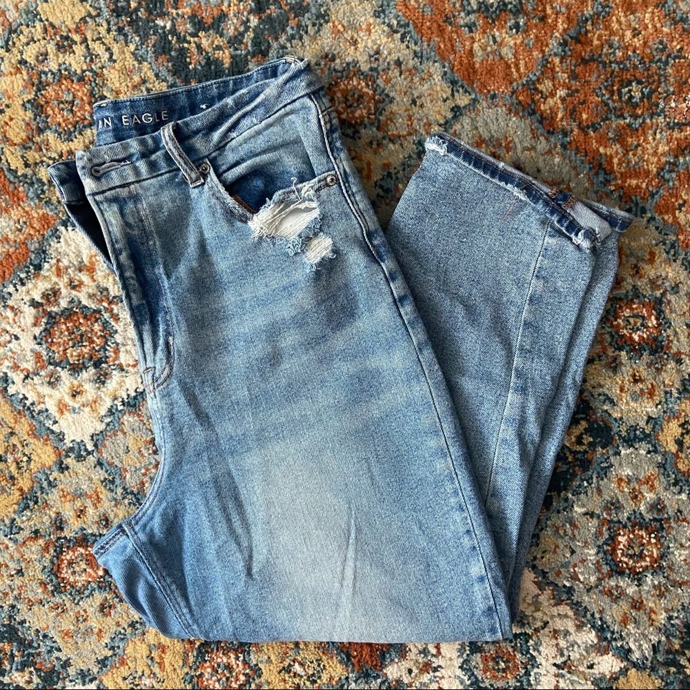 American Eagle Curvy Mom Jean